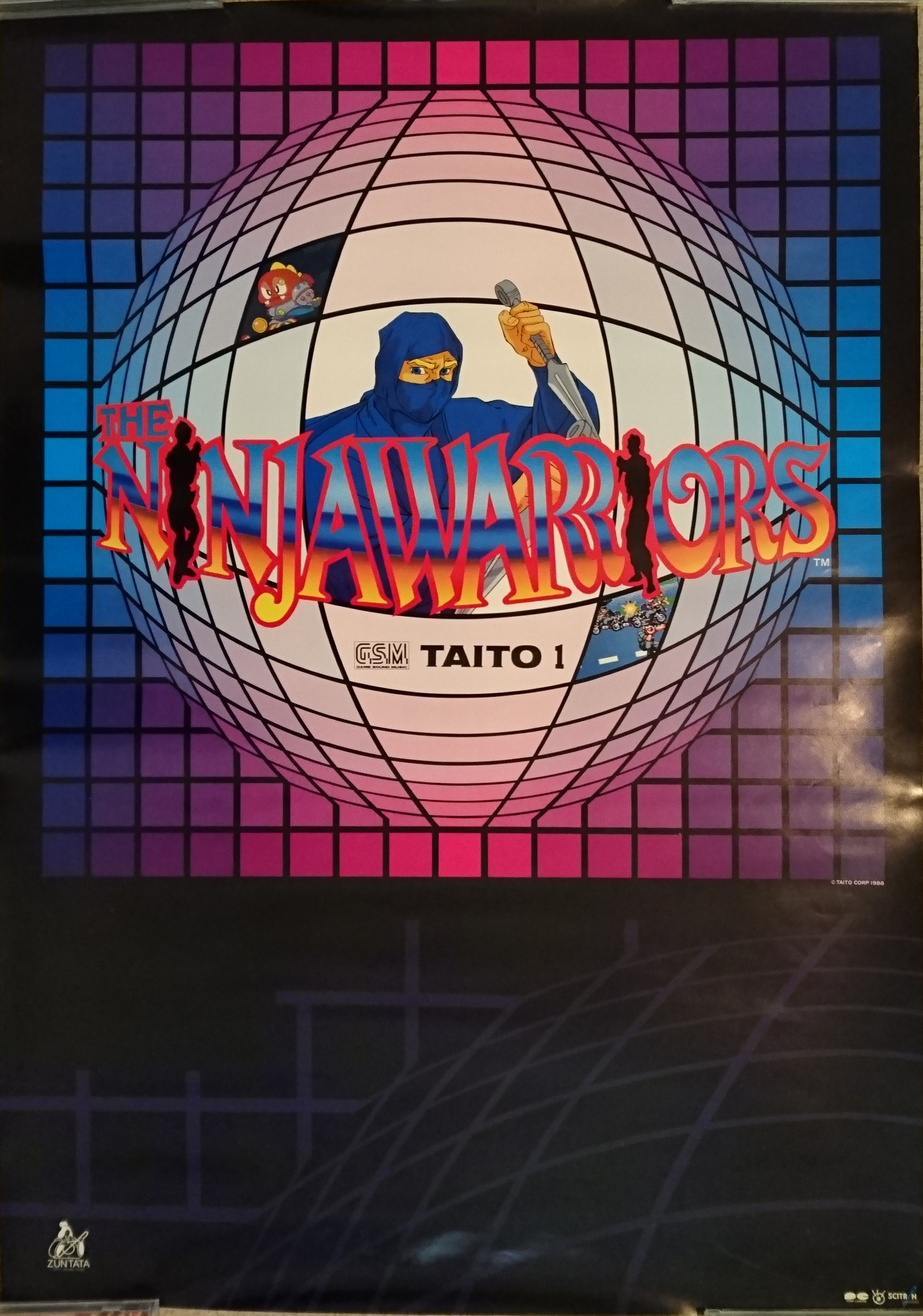 NINJA WARRIORS -G.S.M. TAITO 1- (1988) MP3 - Download NINJA